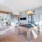 Resident lounge with pool table and hanging chair